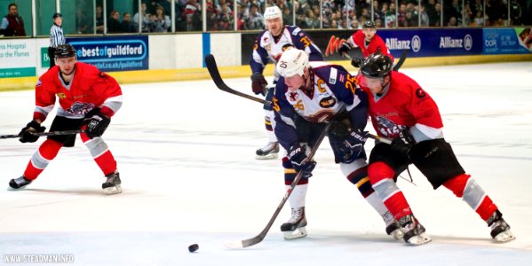 Guildford Flames Vs Basingstoke Bison - Cup Semi