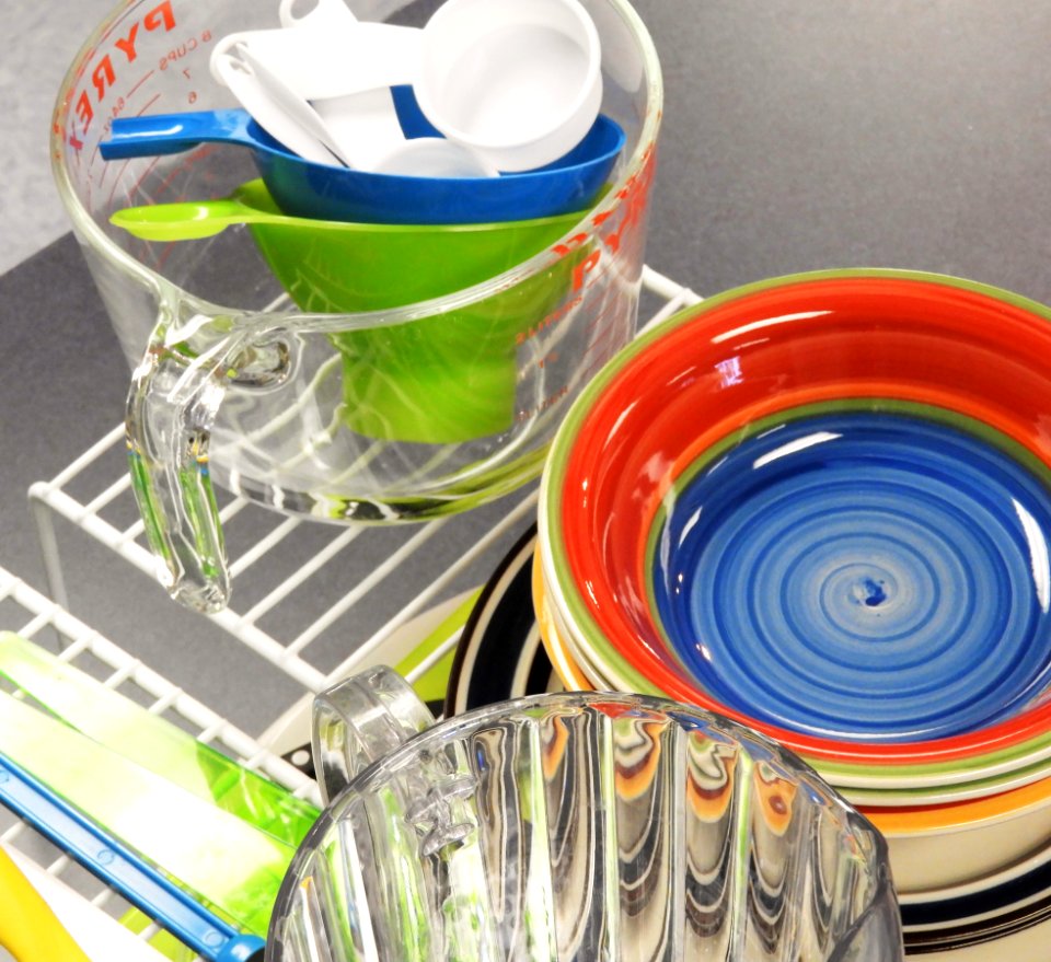 Colorful pickling supplies
