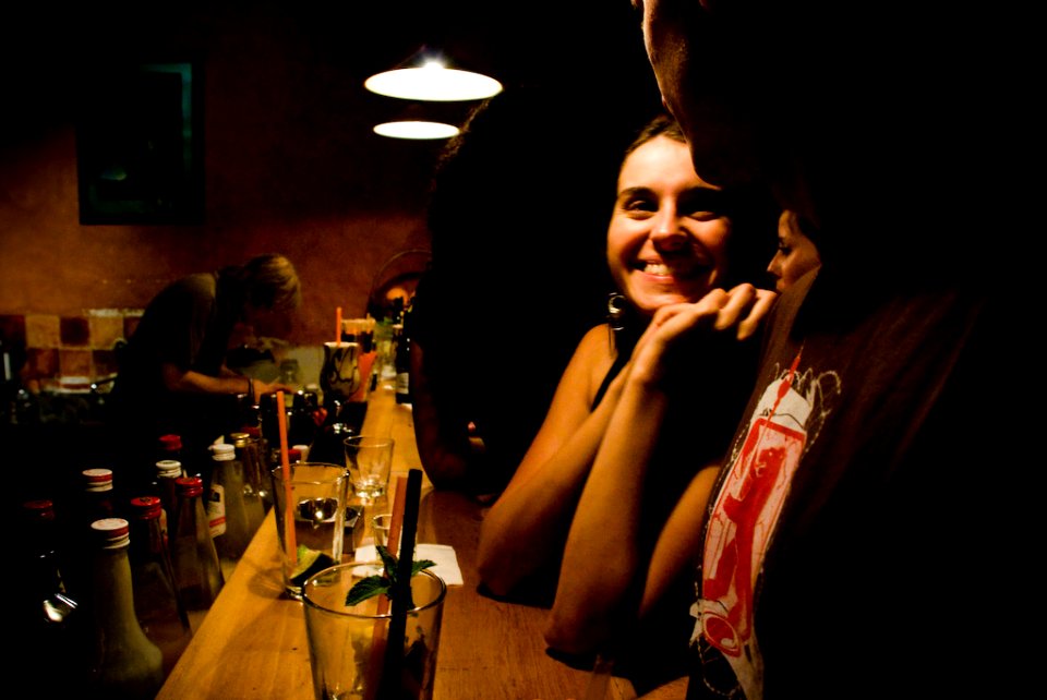 Hey, a few drinks and that jerk is getting funny