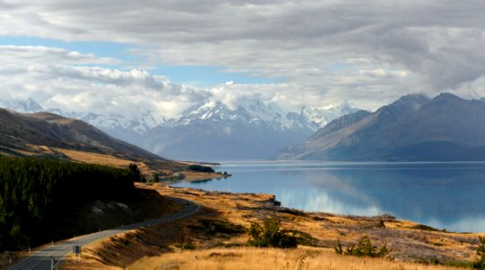 An Alpine Landscape NZ photo