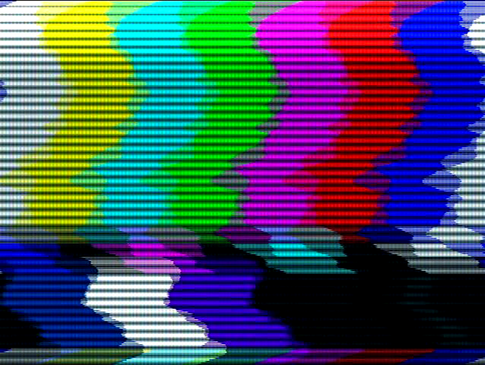 Vintage TV Color Bars