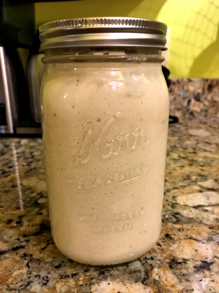 Sourdough starter photo