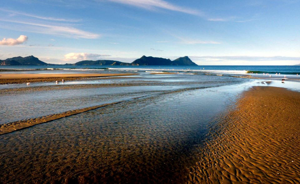 Ruakaka Beach New Zealand.