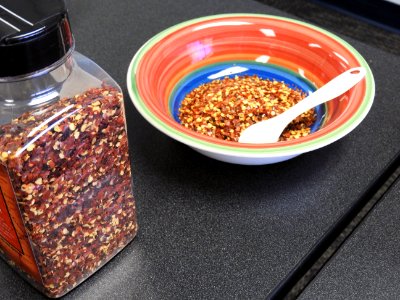 Red pepper flakes for pickling