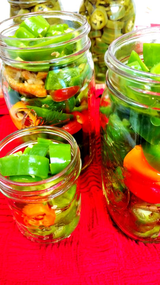 Refrigerator Pickled Peppers