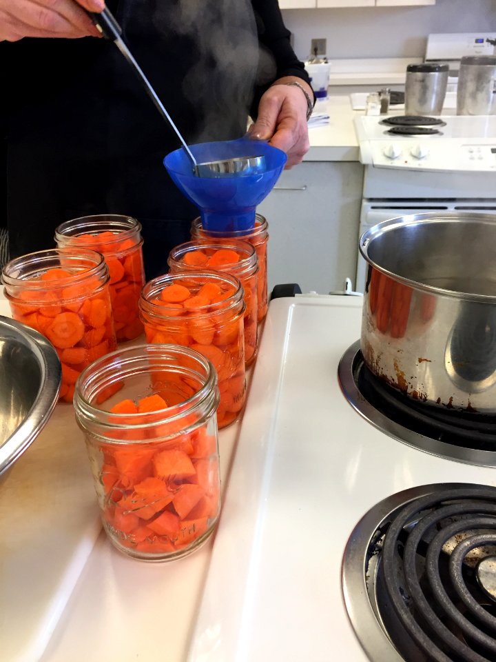 Pressure Canned Carrots