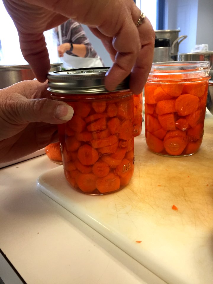 Pressure Canned Carrots