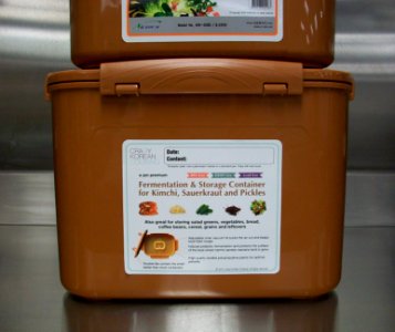 Fermentation Buckets Close-Up