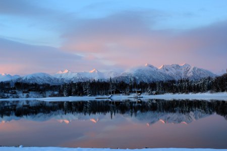 Winter Sunset at the Point