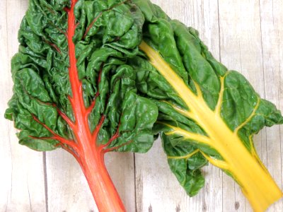 Rainbow Chard Yellow and Red photo