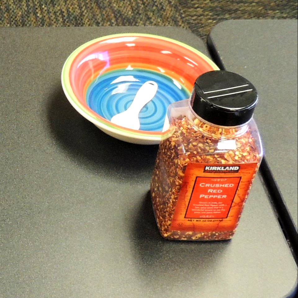 Crushed red pepper for pickled asparagus