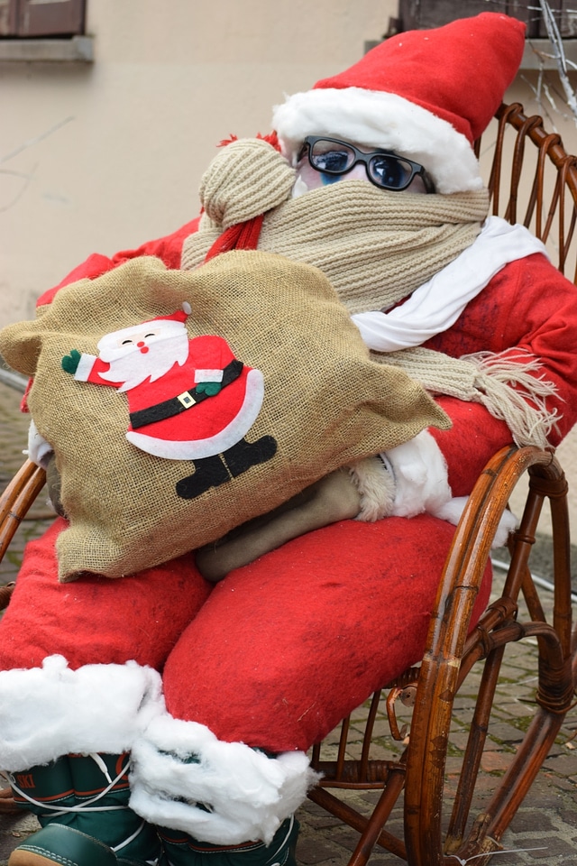 Christmas chair lombardy