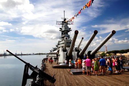 Battleship Missouri. photo