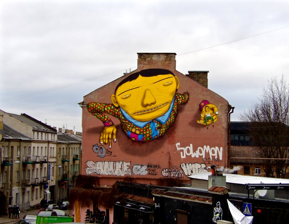 Street art in Vilnius