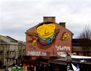 Street art in Vilnius