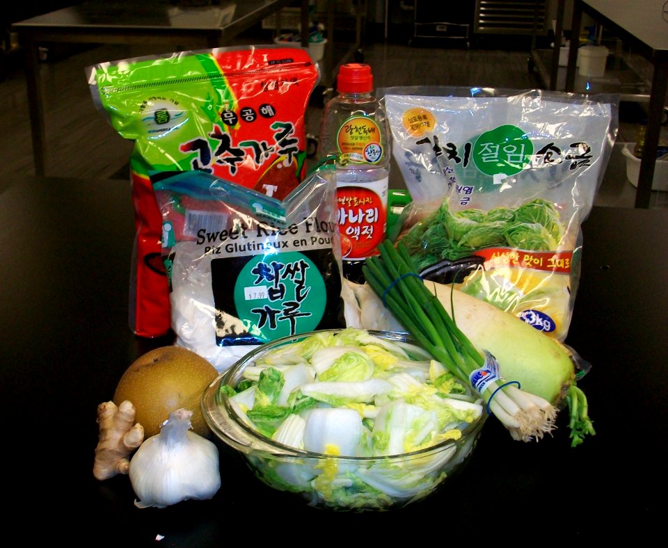 Kimchi Ingredients 2