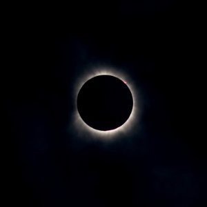 A view of the solar eclipse photo