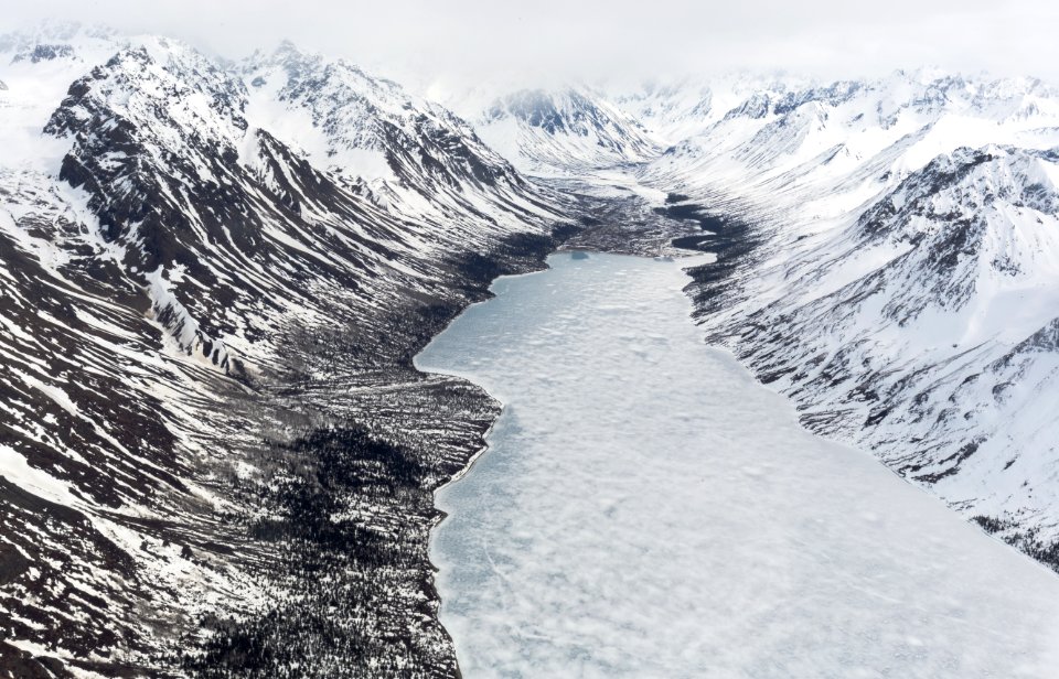 Upper Twin Lake in Early Spring