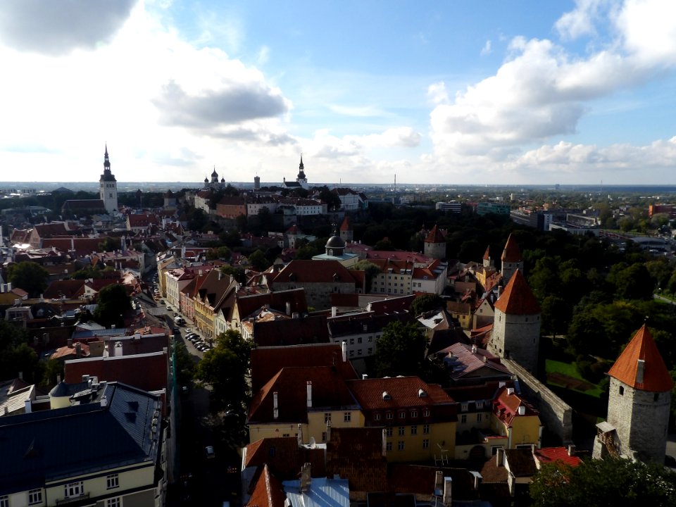 From the top of the tallest spire