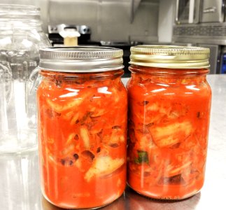 Kimchi jars photo