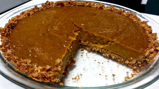 Pumpkin pie photo