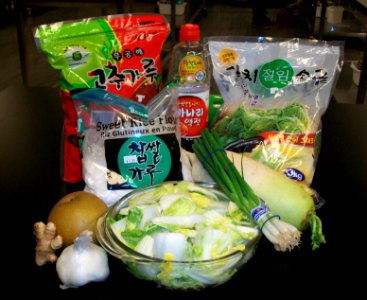 Kimchi Ingredients 1