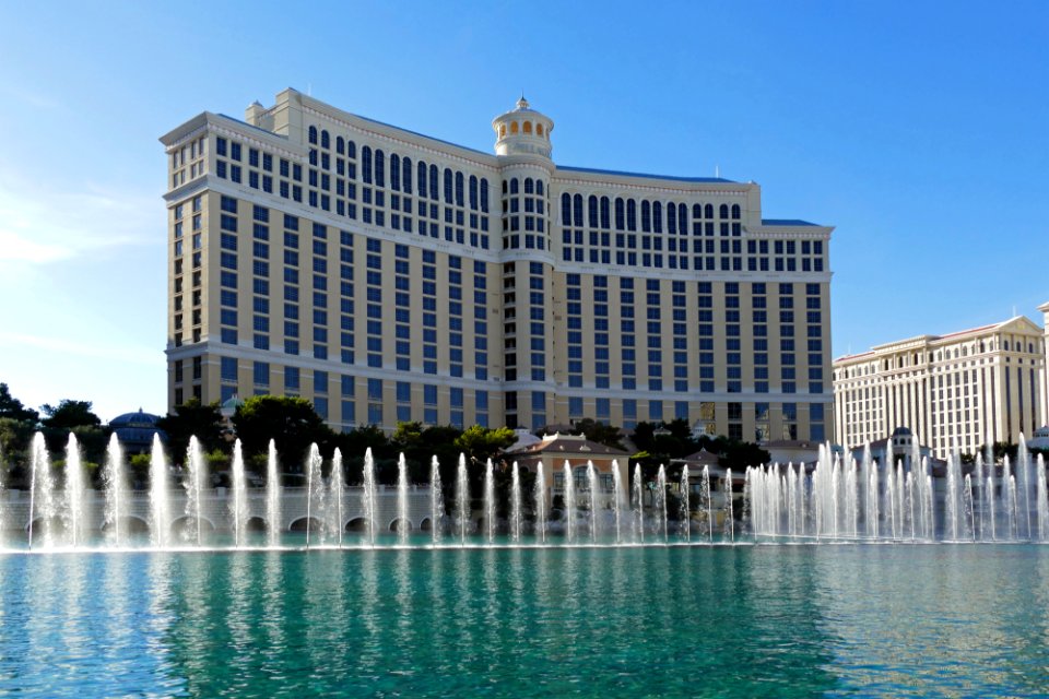 Fountains Of Bellagio.Las Vegas.