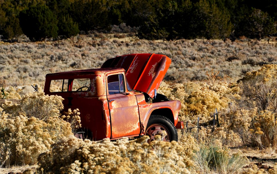 The old pickup. photo
