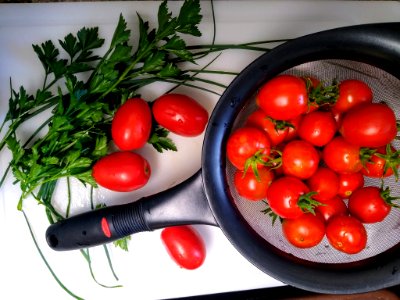 Tomatoes and Parsley 2 photo