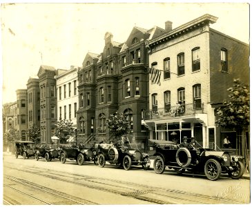 Pullman autos in Washington DC 1912