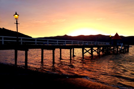 Dalys wharf Akaroa. photo