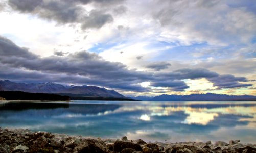 Lake Pukaki NZ. photo