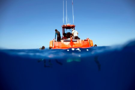 Divers Deploying