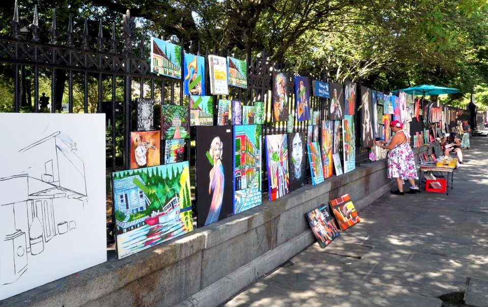 Art wall New Orleans.