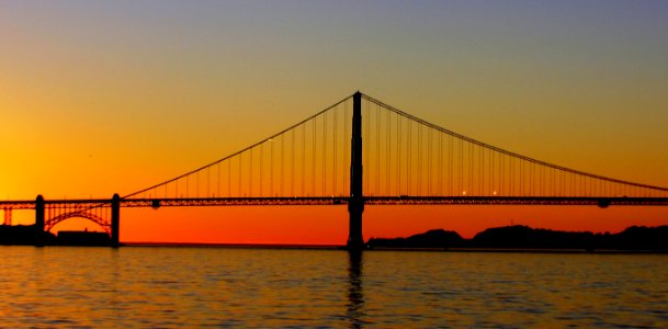 Golden Gate Sunset.