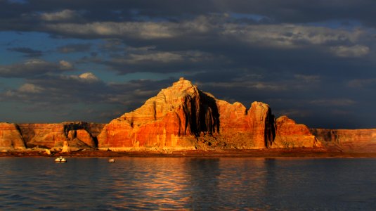 On Lake Powell Utah, photo