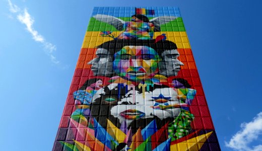 Equilibrium mural. Toronto. photo