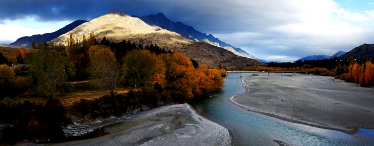 The Lower Shotover River Otago NZ