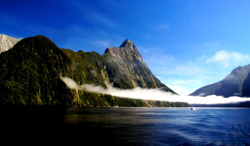 Mitre Peak Milford Sound NZ photo