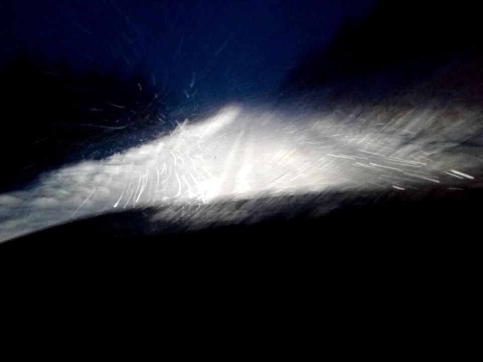 Arctic conditions leaving Glenmalure Inn at 19:00 for Baltinglass, only car to get up hill, Maurice back to Glenmalure, Greenane, Aughrim, Hacketstown to Castledermot.