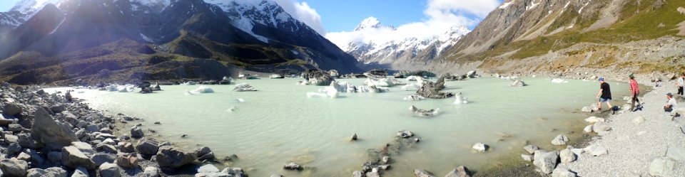 Aoraki Mt. Cook National Park - Muller Lake photo