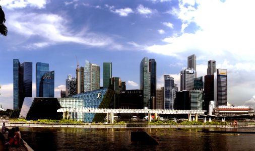 Singapore Skyline. photo