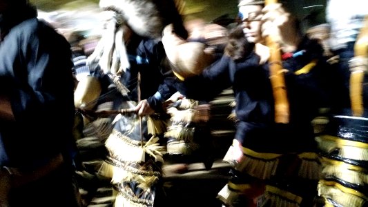 Matachines en el Día de los Muertos