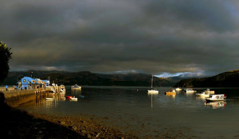 Akaroa Harbour NZ.