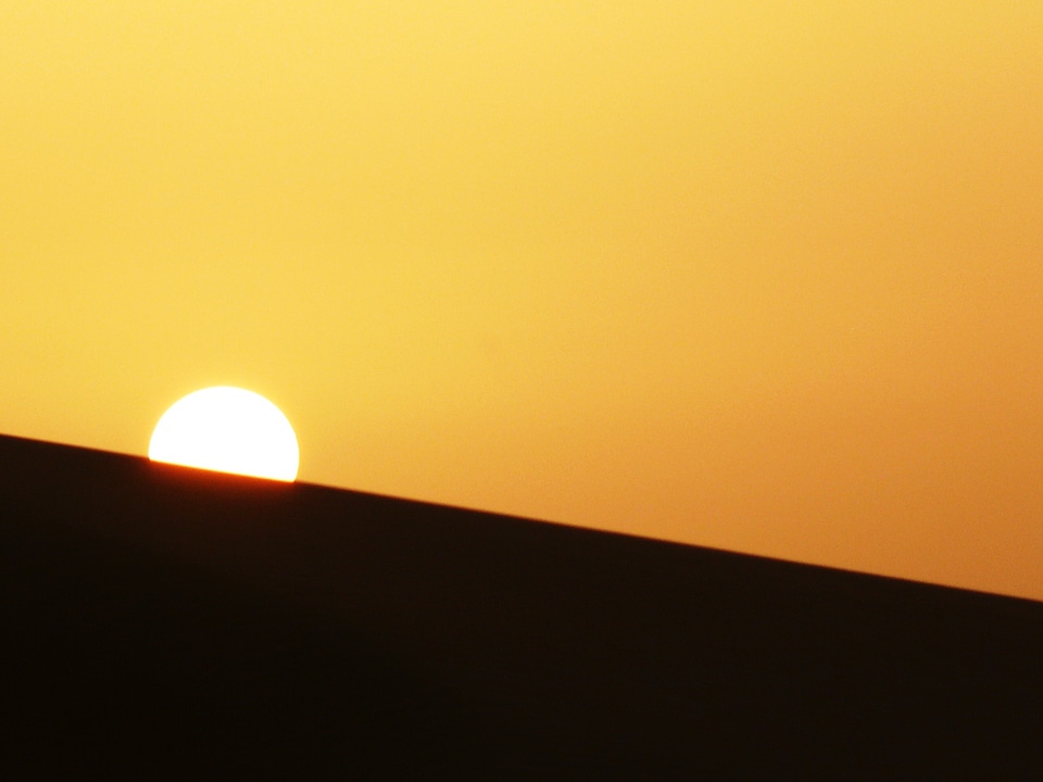 Sunrise sunset tranquility