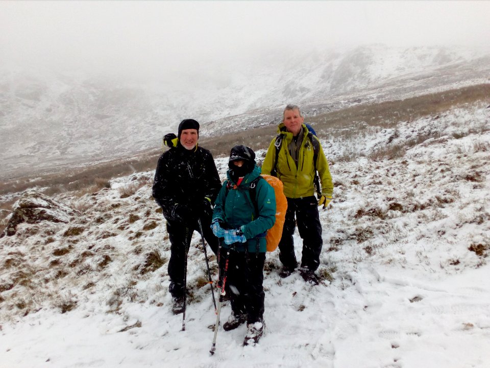 Above Fraughen Rock Glen,forestry clearing removed track down to Baravore, hardship !!