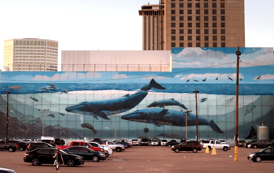 The Whaling Wall. New Orleans.