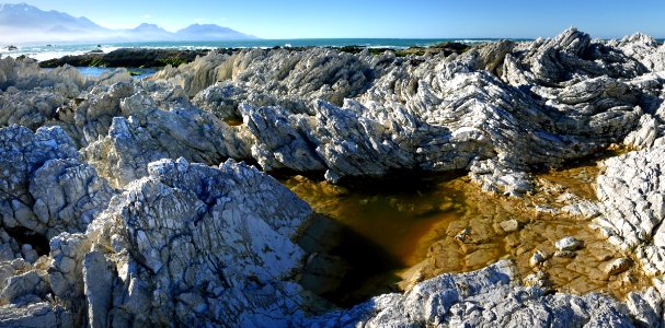 A rugged coastline Kaikoura NZ photo