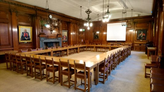 Cardiff University 'Main Building' Council Chamber