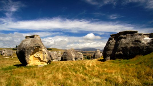 Elephant rocks. Otago. photo